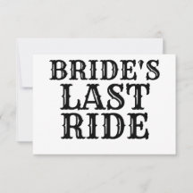 Brides Last Ride Trucker