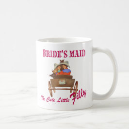 Brides Maid Gift, Bröllopsfest-gåva, Kaffe Mugg