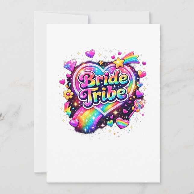 Brides Maids Wedding Bachelorette Party Inbjudningar (Framsida)