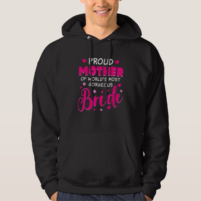 Brides Mor-Bröllop-kostym för Mor Hoodie (Framsida)