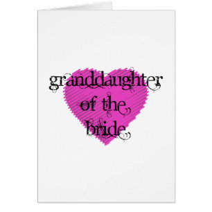 Brides mordotter hälsningskort