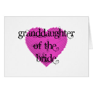 Brides mordotter hälsningskort