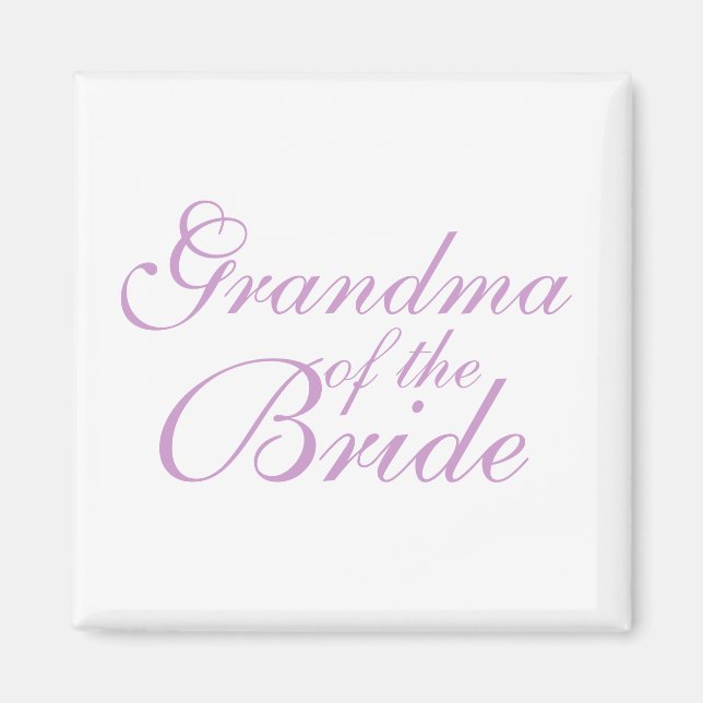 Brides mormor magnet (Framsidan)