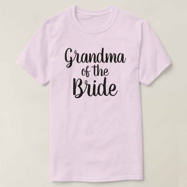Brides mormor t shirt (Design framsida)