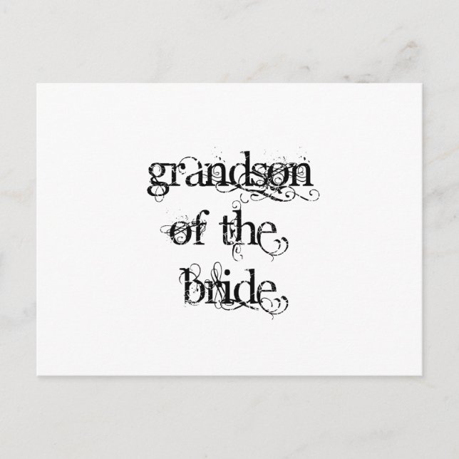 Brides morson vykort (Framsida)