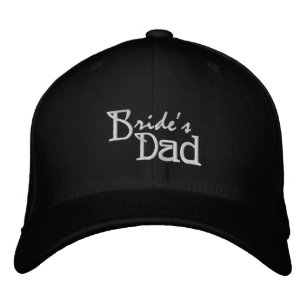 Brides Pappa Broderad Keps