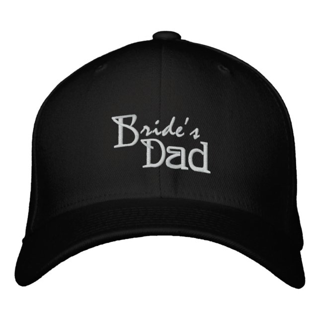 Brides Pappa Broderad Keps (Framsida)