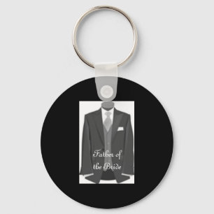 Brides Pappa Nyckelring Far i Bride Keychain