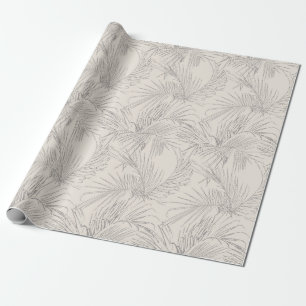 Brides Paradise, Tropical Romantik Gift Wrap Roll Presentpapper
