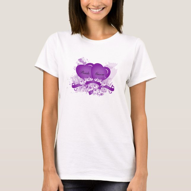Brides Personlig T-Shirt-mall Tee (Framsida)