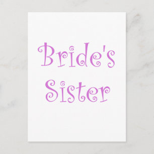 Brides syster vykort