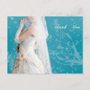 Brides tackkort vykort