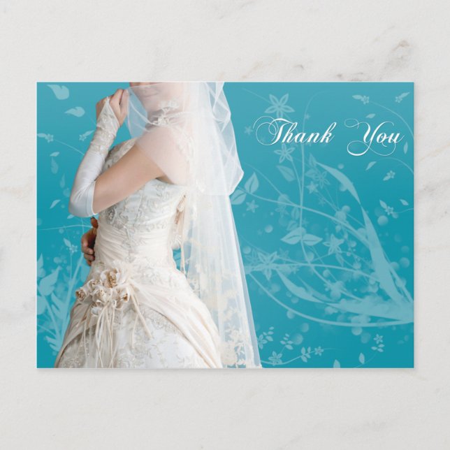 Brides tackkort vykort (Framsida)
