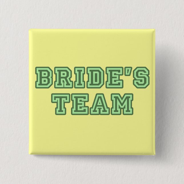 Brides Team Lapel-knapp Knapp (Framsida)