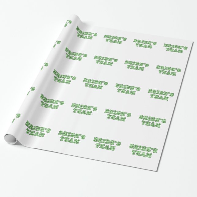 Brides team presentpapper (Utrullad)