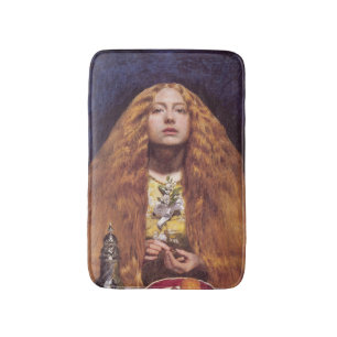Bridesmaid (av John Everett Millais) Badrumsmatta