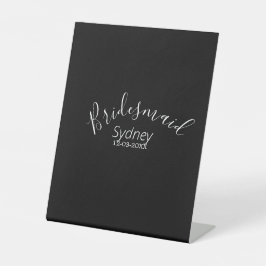 Bridesmaid bachelorette party add name modern 