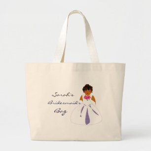 "Bridesmaid" Bag - Anpassade Jumbo Tygkasse