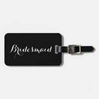 Bridesmaid bagagetagg
