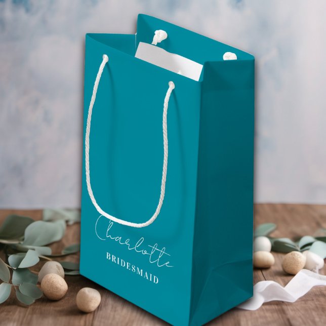 Bridesmaid | Blå Lugn för minimalistskript (Skapare uppladdad)