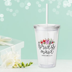 Bridesmaid Bouquet Take Away Mugg