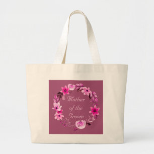 Bridesmaid Bride Budens mamma Groom Jumbo Tygkasse