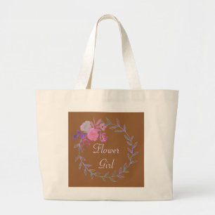 Bridesmaid Bride Budens mamma Groom Jumbo Tygkasse
