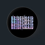 Bridesmaid Bride I Do Crew Groovy Bachelorette Par Knapp<br><div class="desc">Bridesmaid Bride I Do Crew Groovy Bachelorette Party</div>
