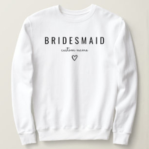 Bridesmaid Brudens sida Maid of honor Frieri box T Shirt