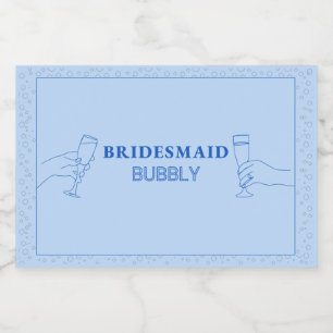Bridesmaid Bubly Mini Sparkling Vin Lab