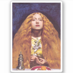 Bridesmaid, c.1851 av John Everett Millais Klistermärken