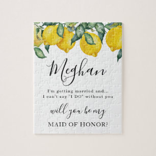 Bridesmaid eller Maid of honor Frieri Pussel