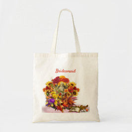 Bridesmaid Engagemenet Bröllop Bride Tote Bag Tygkasse