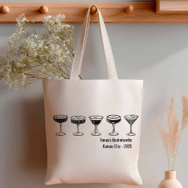 Bridesmaid Espresso Martini Bachelorette Tygkasse