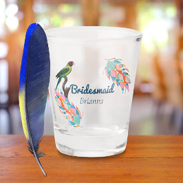 Bridesmaid Favor Vintage Parakeet