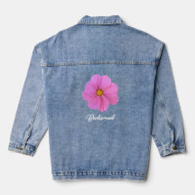 Bridesmaid Flower Denim Jacka
