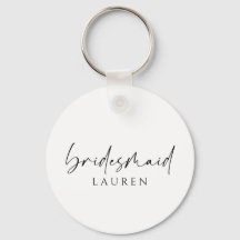 Bridesmaid för Chicen Keychain