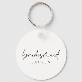 Bridesmaid för Chicen Keychain Nyckelring