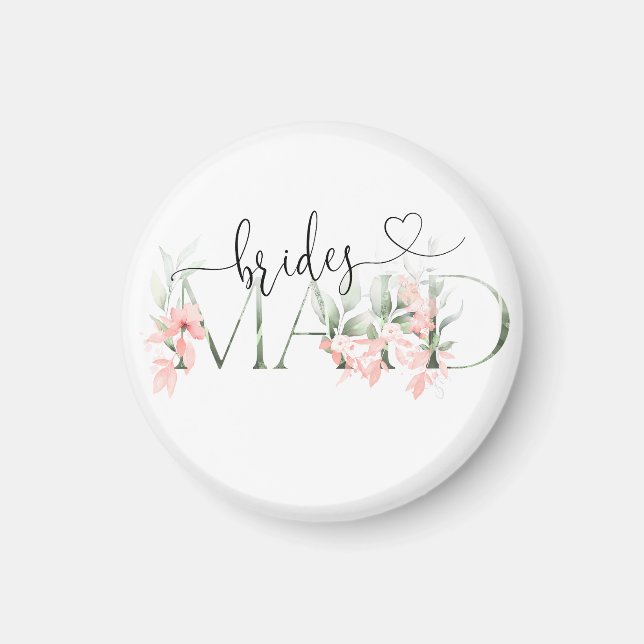 Bridesmaid Frieri Bachelorette-partiets gåvor Magnet (Framsidan)