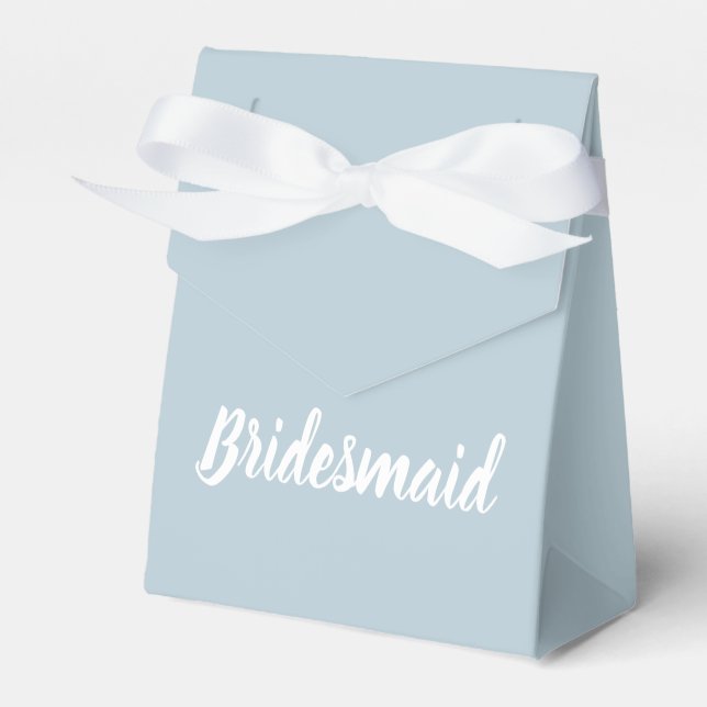 Bridesmaid Frieri Box - Förlovning Brudens sida Presentaskar (Framsidan Sidan)