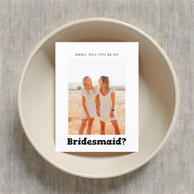 Bridesmaid Frieri fetstil Vykort (Skapare uppladdad)