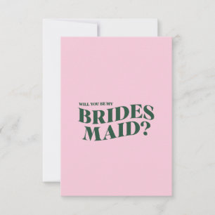 Bridesmaid Frieri kort