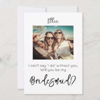 Bridesmaid Frieri kort