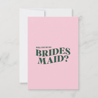 Bridesmaid Frieri kort