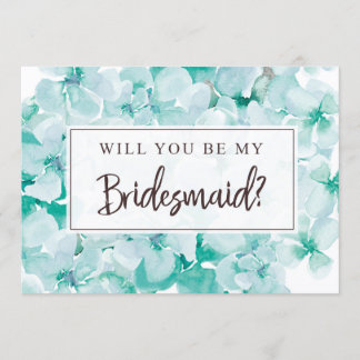 Bridesmaid Frieri kort | Teal