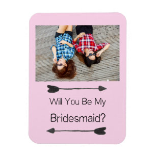 Bridesmaid Frieri Photo Magnet