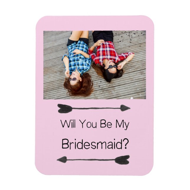 Bridesmaid Frieri Photo Magnet (Vertikal)