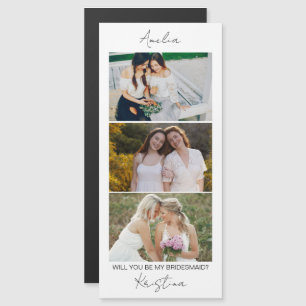 Bridesmaid Frieri Photo Strip Maid of honor