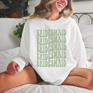 Bridesmaid Gift Anpassningsbar Bachelorette Bruden T Shirt