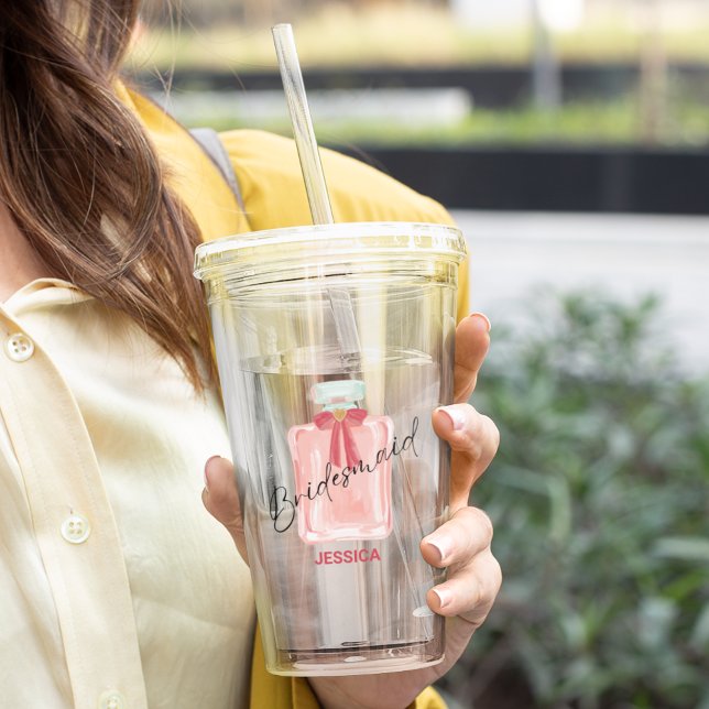 Bridesmaid Gift for Bridesmaid Frieri Anpassningsb Take Away Mugg (Skapare uppladdad)